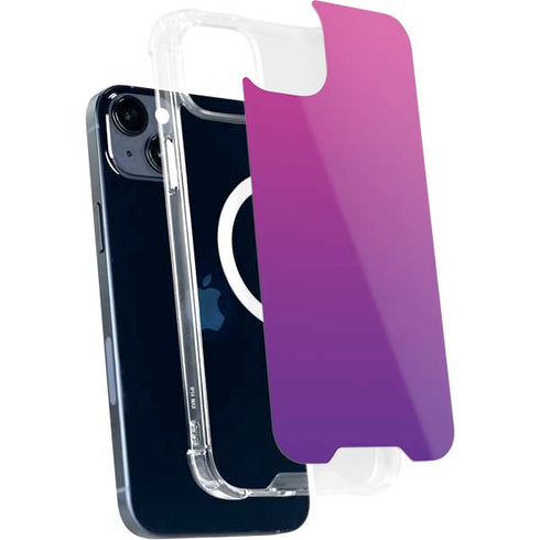 Purple Ombre iPhone 14 Plus MagSafe Case