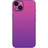 Purple Ombre iPhone 15 Plus Skin