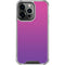 Purple Ombre iPhone 14 Pro Clear Case