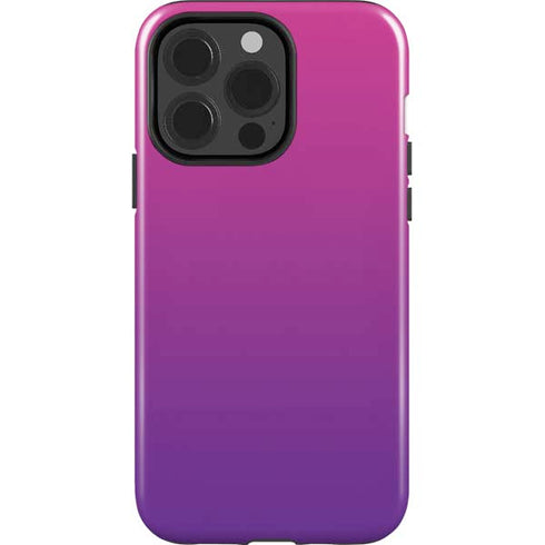 Purple Ombre iPhone 15 Pro Impact Case