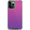 Purple Ombre iPhone 14 Pro Max Clear Case