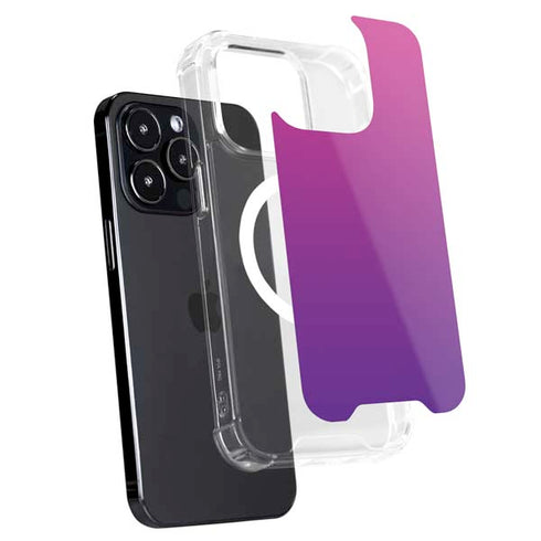Purple Ombre iPhone 15 Pro Max MagSafe Case