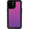 Purple Ombre iPhone 14 Pro Max Waterproof Case