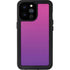 Purple Ombre iPhone 14 Pro Max Waterproof Case