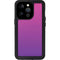 Purple Ombre iPhone 14 Pro Waterproof Case