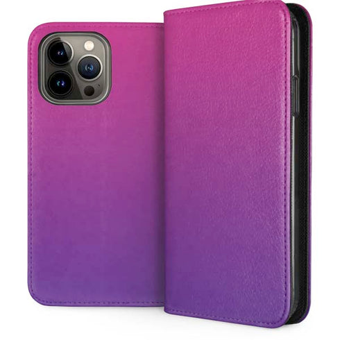 Purple Ombre iPhone 15 Pro Max Folio Case