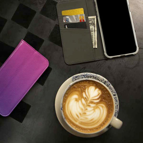 Purple Ombre iPhone 15 Pro Max Folio Case
