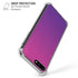 Purple Ombre iPhone 7/8 Plus Clear Case