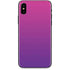 Purple Ombre iPhone X Skin