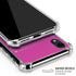 Purple Ombre iPhone XR Clear Case