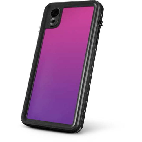 Purple Ombre iPhone XR Waterproof Case