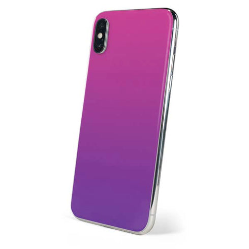 Purple Ombre iPhone XS Skin