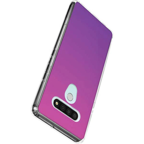 Purple Ombre LG Stylo 6 Clear Case