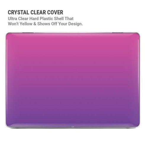 Purple Ombre MacBook Air 15in (2023-2025) Case plus Skin