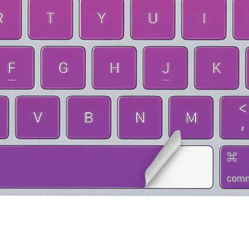 Purple Ombre Magic Keyboard Skin