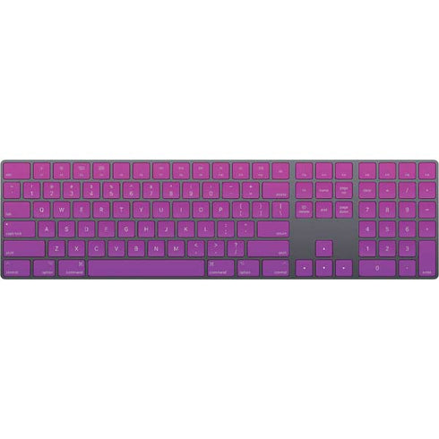 Purple Ombre Magic Keyboard with Numeric Keypad Skin