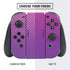 Purple Ombre Nintendo Switch Bundle Skin