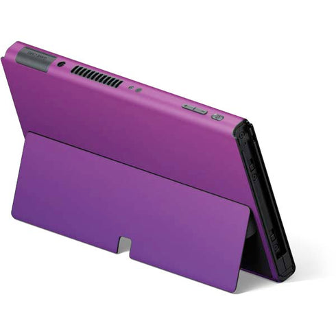 Purple Ombre Nintendo Switch OLED (2021) Skin