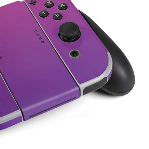 Purple Ombre Nintendo Switch OLED (2021) Skin