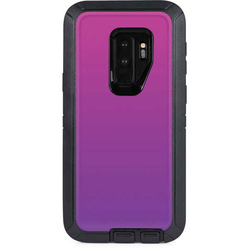 Purple Ombre Otterbox Defender Galaxy Skin