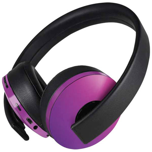 Purple Ombre PlayStation 4 Gold Wireless Headset Skin