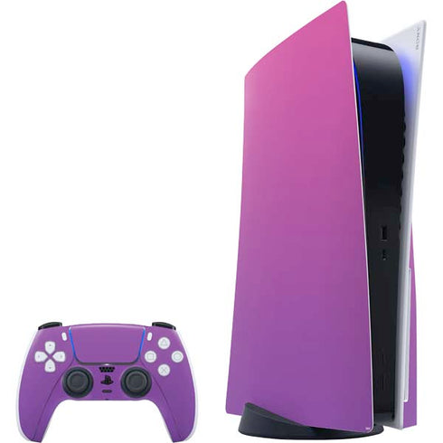 Purple Ombre PS5 Bundle Skin