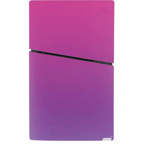 Purple Ombre PS5 Slim Digital Edition Console Skin