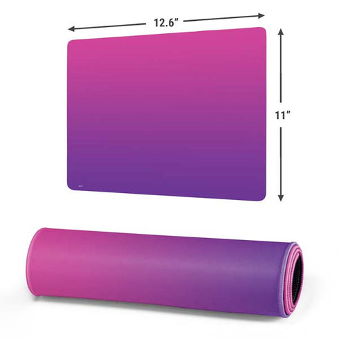 Purple Ombre Gaming Mouse Pad