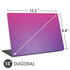 Purple Ombre Universal Laptop 15in (12.2 x 8.8in) Skin