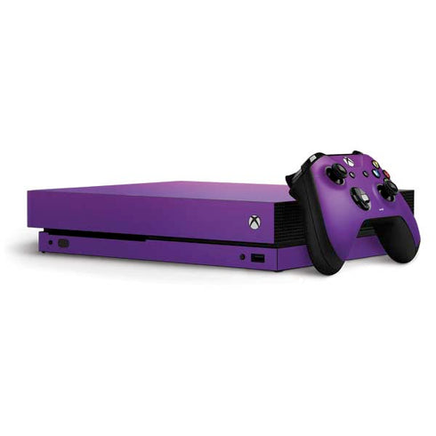 Purple Ombre Xbox One X Bundle Skin