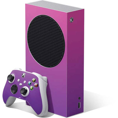 Purple Ombre Xbox Series S Bundle Skin