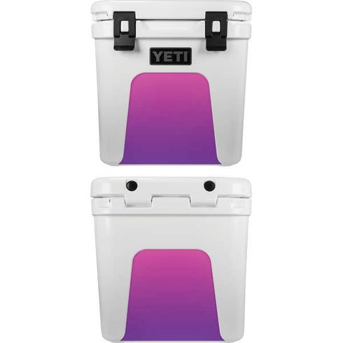 Purple Ombre YETI Roadie 24 Hard Cooler Skin