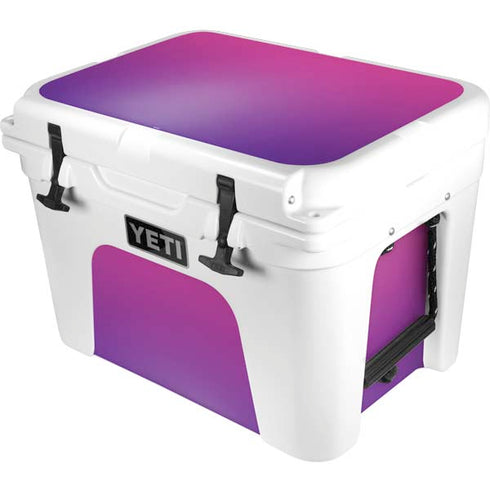 Purple Ombre YETI Tundra 35 Hard Cooler Skin