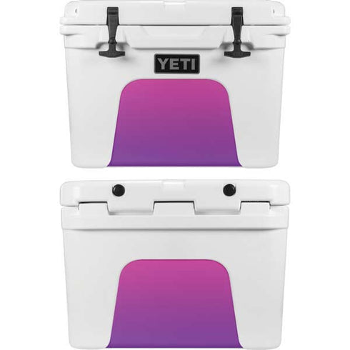 Purple Ombre YETI Tundra 35 Hard Cooler Skin