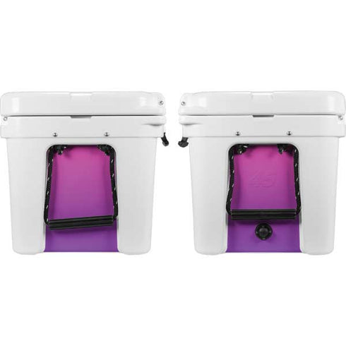 Purple Ombre YETI Tundra 35 Hard Cooler Skin