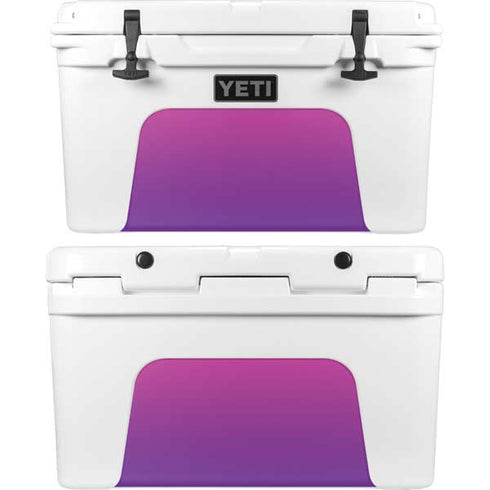 Purple Ombre YETI Tundra 45 Hard Cooler Skin