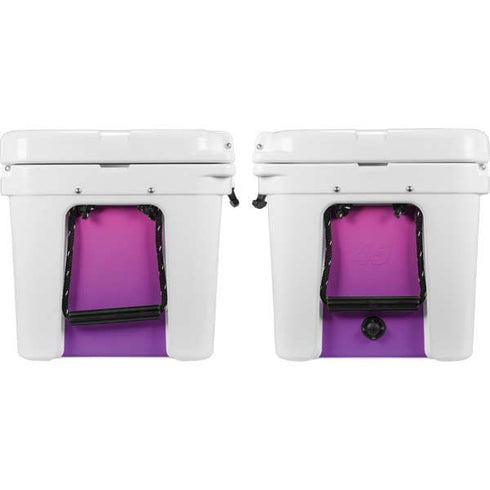 Purple Ombre YETI Tundra 45 Hard Cooler Skin