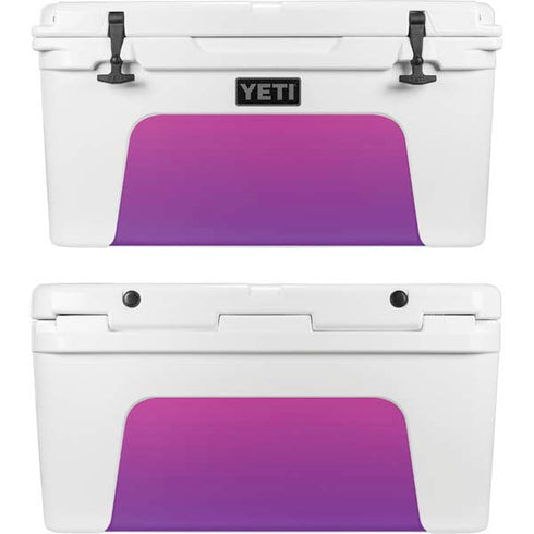 Purple Ombre YETI Tundra 65 Hard Cooler Skin