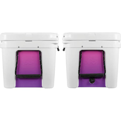 Purple Ombre YETI Tundra 65 Hard Cooler Skin