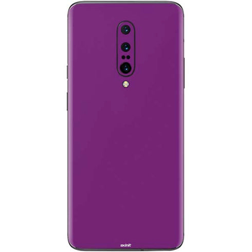 Purple Solid OnePlus 7 Pro Skin