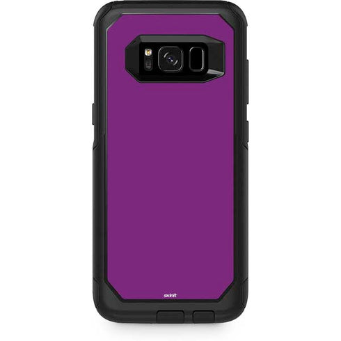 Purple Solid Otterbox Commuter Galaxy Skin