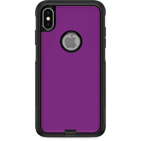 Purple Solid Otterbox Commuter iPhone Skin