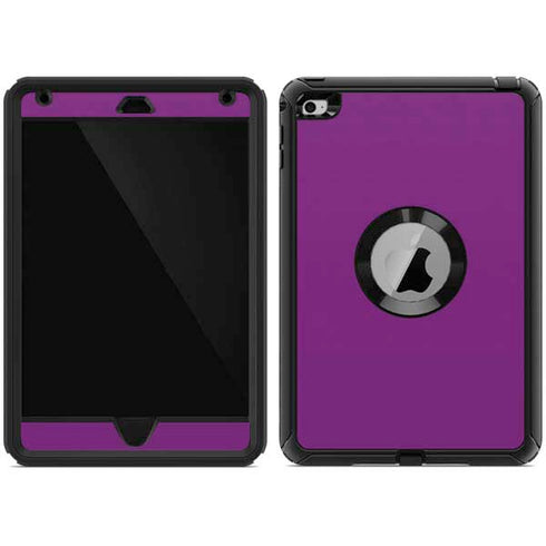Purple Solid Otterbox Defender iPad Skin