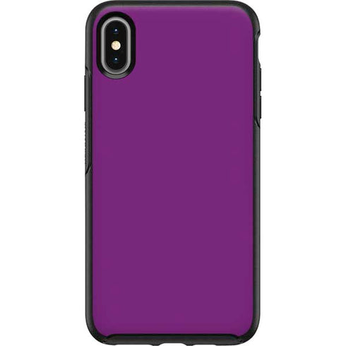 Purple Solid Otterbox Symmetry iPhone Skin