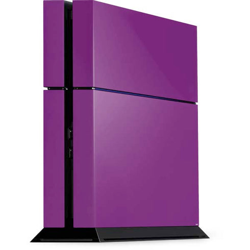 Purple Solid PS4 Console Skin