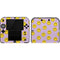 Purple Happy Face Pattern Nintendo 2DS Skin