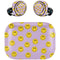 Purple Happy Face Pattern Amazon Echo Buds Skin