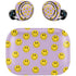 Purple Happy Face Pattern Amazon Echo Buds Skin