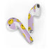 Purple Happy Face Pattern Apple AirPods 2 Skin