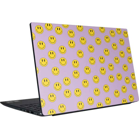 Purple Happy Face Pattern Dell Vostro Skin